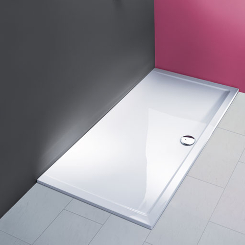 Non slip shower tray on plinth 800*800