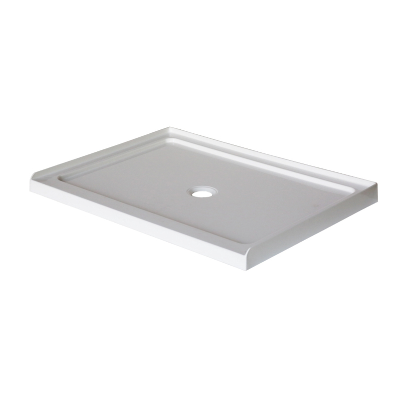 800*800 Corner White Shower Tray