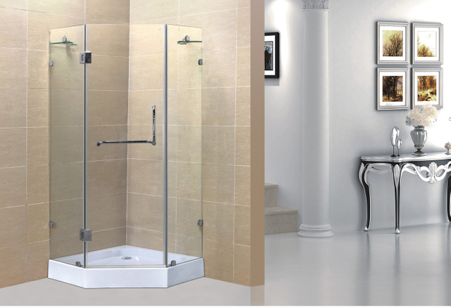 1000 x 800 Easy Clean Aluminium Profile Shower Enclosure