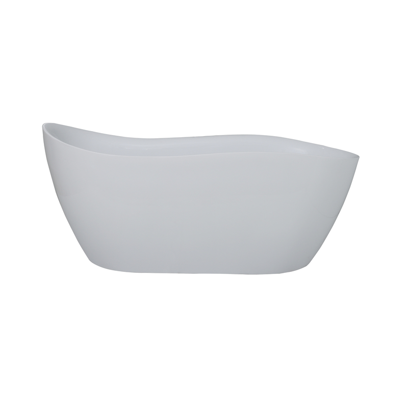 durable acrylic bathtub with fiberglass reinforcement yellow