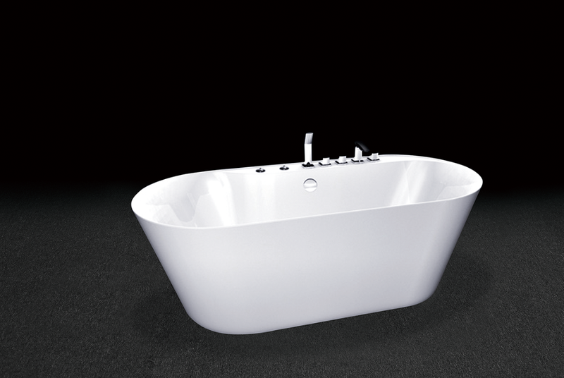 Stand Alone safe acrylic bathtub