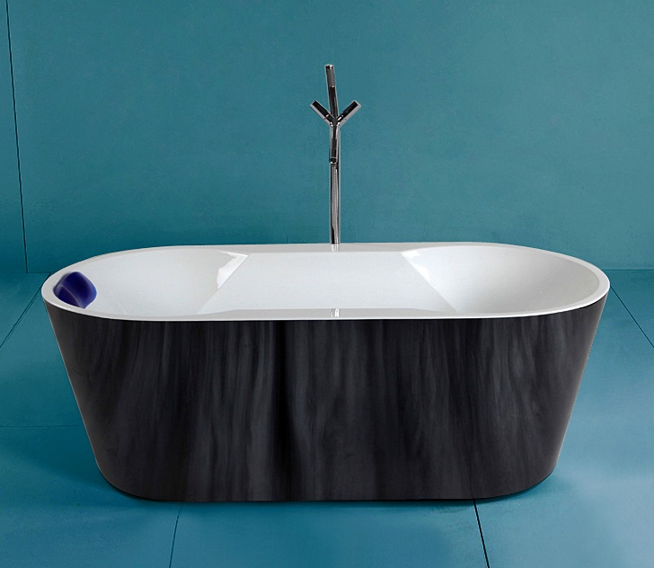 1500*750*580 Black Safe Acrylic Bathtub