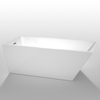 1700*800*580 White Inside Acrylic Bathtub