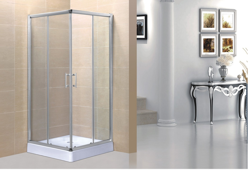 900 x 900 Bespoke Aluminium Profile Shower Enclosure