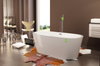 1500*750*580 Transparent Inside Acrylic Bathtub