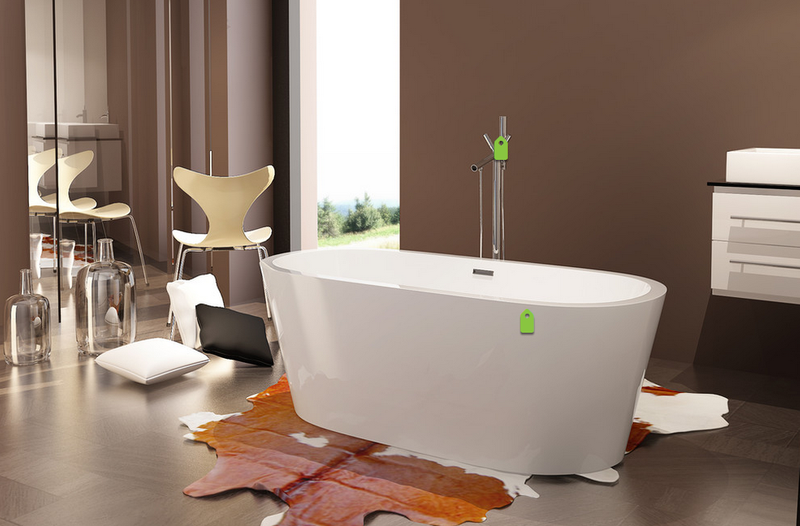 1500*750*580 Transparent Inside Acrylic Bathtub