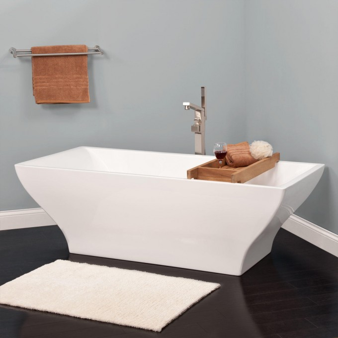 1700*800*580 Large Gloss Acrylic Bathtub