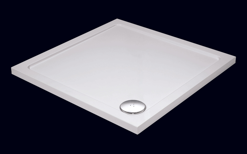 portable shower tray on plinth 1000*1000