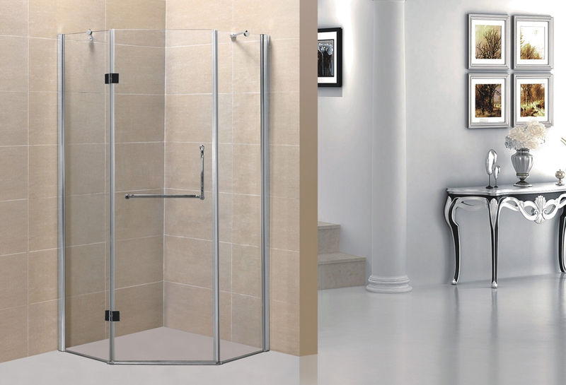800*800 Low Maintenance Aluminium Profile Shower Enclosure