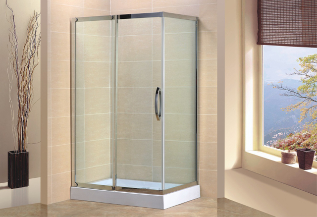 800*800 Easy Clean Stainless Steel Shower Enclosure