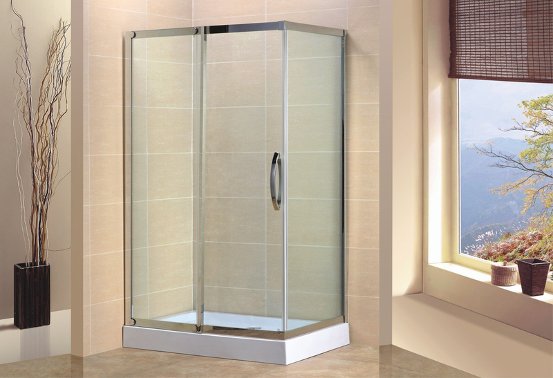800*800 Easy Clean Stainless Steel Shower Enclosure