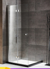 1200 x 700 Elegant Aluminium Profile Shower Enclosure