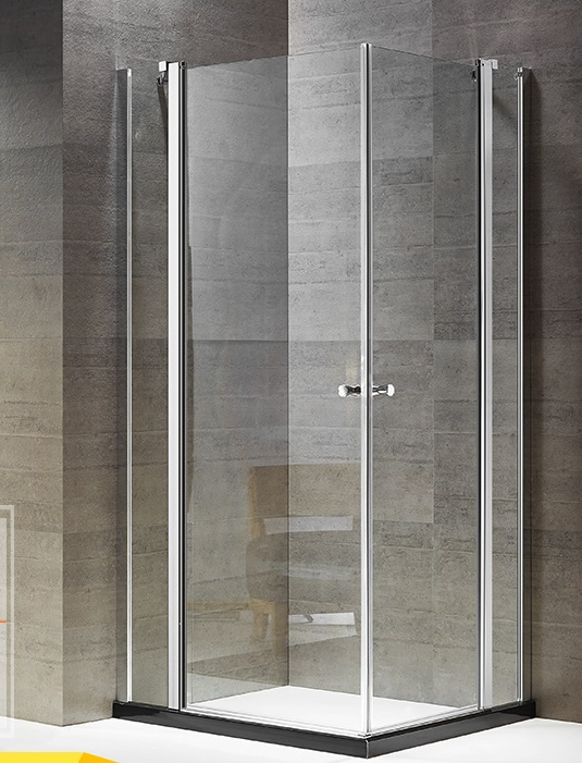 700 x 700 Simple Tempered Glass Shower Enclosure