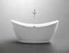 durable acrylic bathtub white 1500*750*580