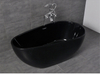 Free Standing durable acrylic bathtub antique black
