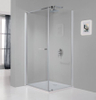 Bespoke shower enclosure rectangular aluminium profile