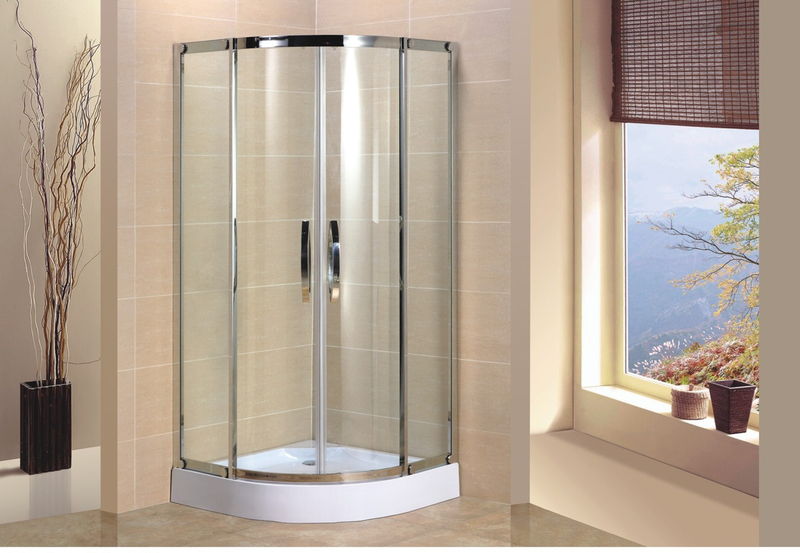 800*800 Bespoke Stainless Steel Shower Enclosure