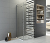 Luxury shower enclosure for bathtub bifold door