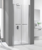 Easy clean shower enclosure with doors aluminium profile