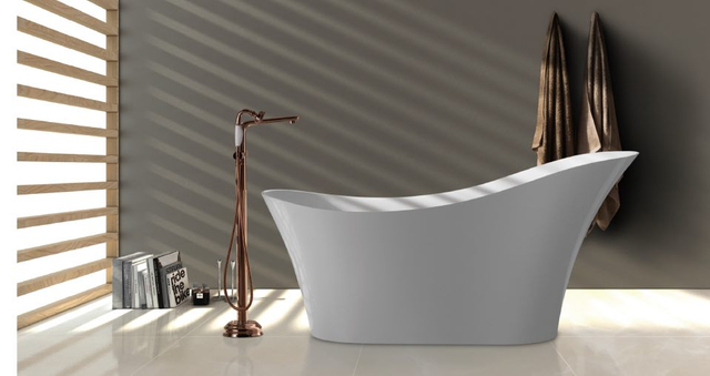 1700*800*720 Transparent Freestanding Acrylic Bathtub