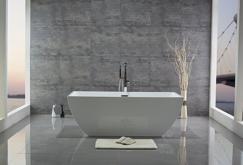 1700*800*580 Antique Elegant Acrylic Bathtub